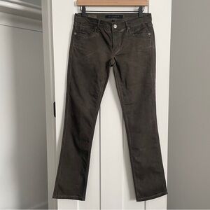 Driftwood Audrey Low Rise Straight Leg Jeans in Brown - Size 25